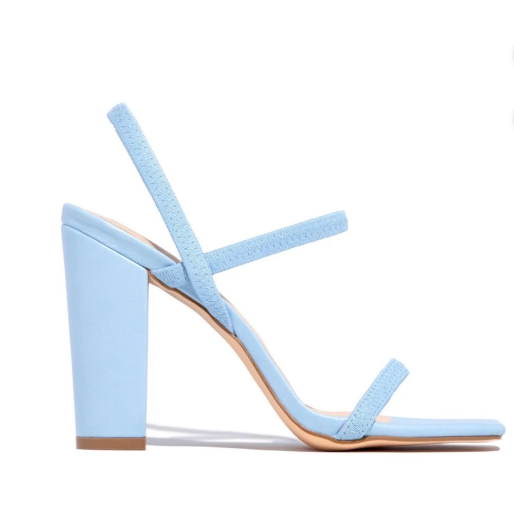 4 inch Blue heels